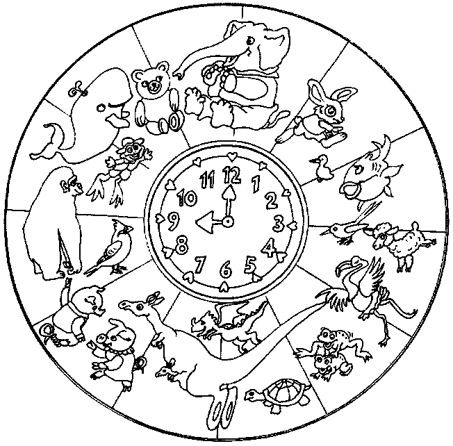 Plansa de colorat cu Amestecate 4 132